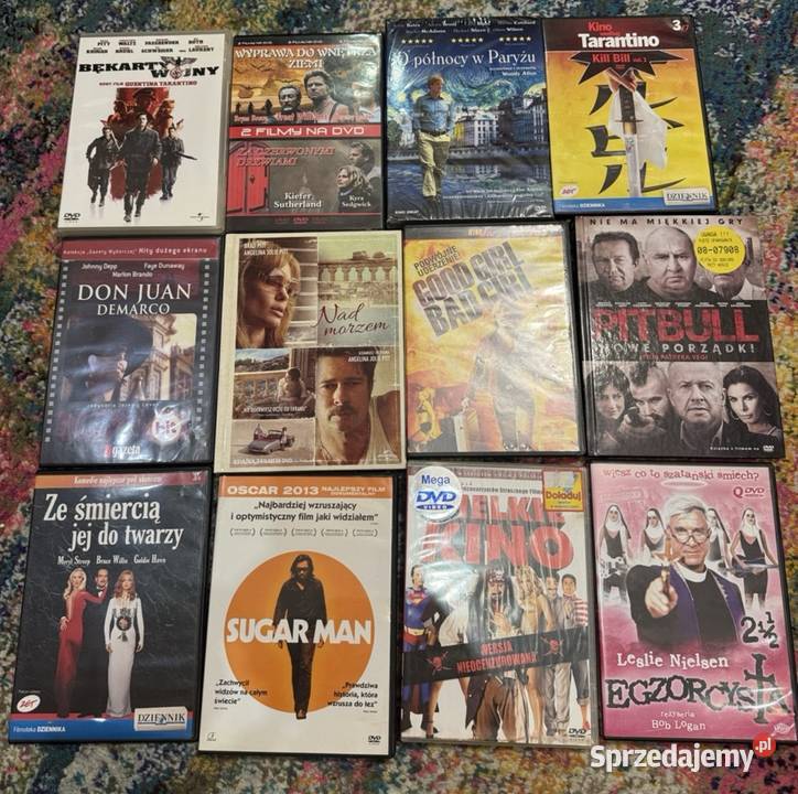 Kolekcja 74 płyt DVD z filmami Kalisz