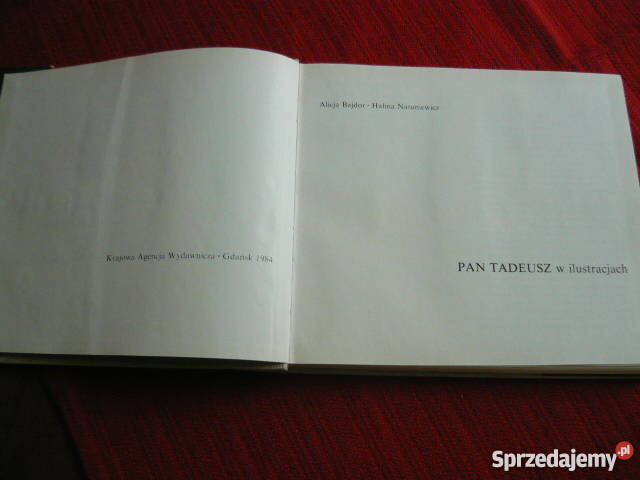 Pan Tadeusz w ilustracjach śląskie Myszków