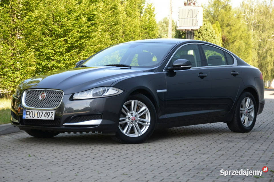 Jaguar XF Czarny Zarejestrowany 22D 163 Skóra garażowany XF Kutno