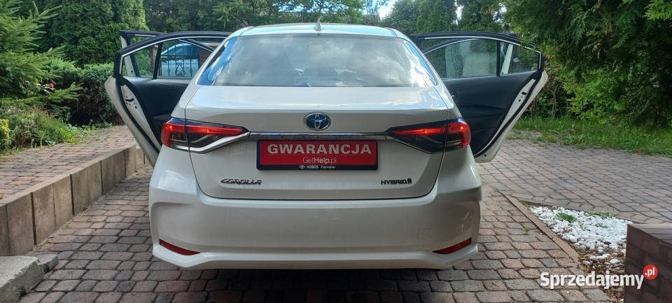 Toyota Corolla ECVT 18 Hybryda Pełna historia przyciemniane szyby Gdańsk