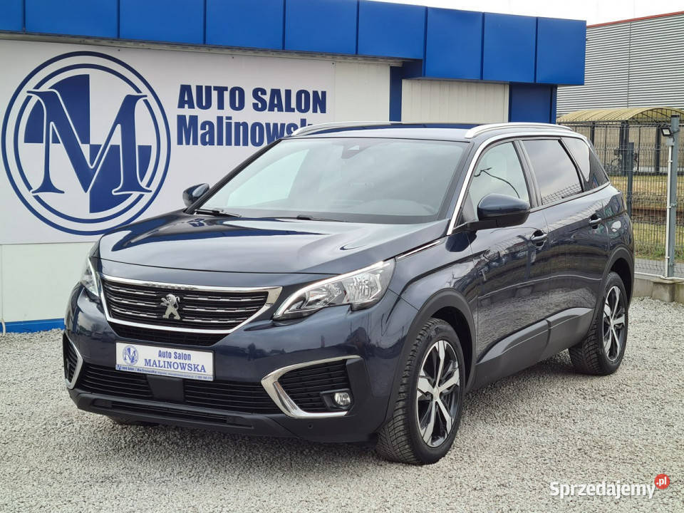Peugeot 5008 7Osób Automat Navi 2xPDC Kamera czujnik parkowania Wągrowiec