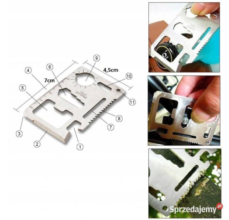 ZESTAW PRZETRWANIA SURVIVAL nóż latarka kompas Sporty strzeleckie i myślistwo Nowy Sącz sprzedam