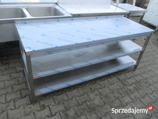 Nowy Stół Gastronomiczny Z 2 Półkami 2007085 Ostrów Wielkopolski