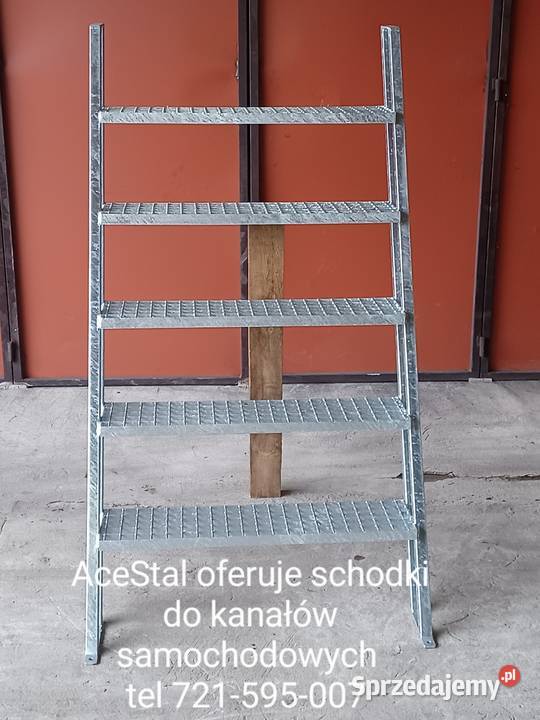 Schodykanał samochodowyautokanał ocynkowane mazowieckie