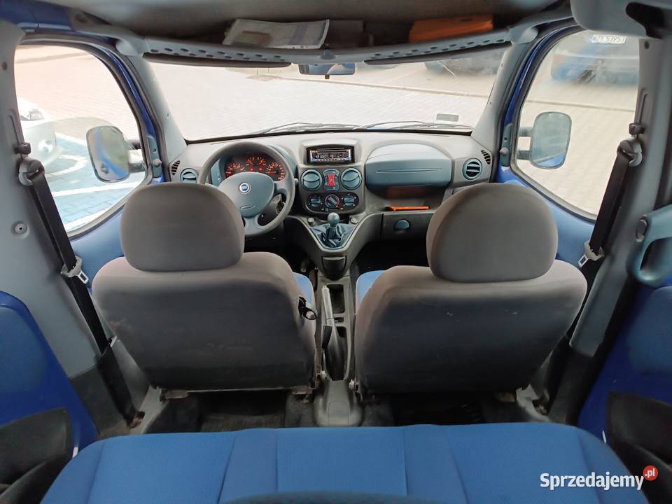 Fiat Doblo 12 8V 65 LPG GAZ Rok produkcji 2003 Żyrardów