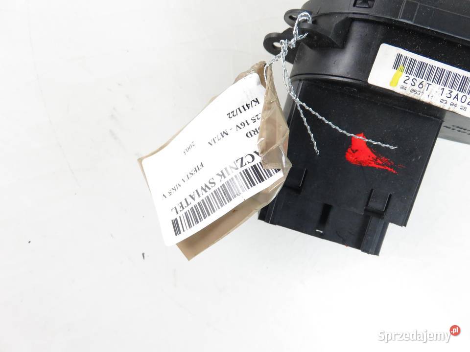 WŁĄCZNIK ŚWIATEŁ FORD FIESTA MK5 V 2S6T13A024AB