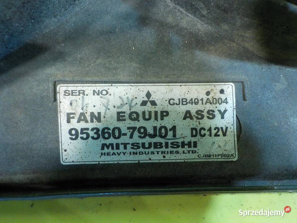 SUZUKI SX4 I 16 B 07r 5D wentylator chlodnicy Suków