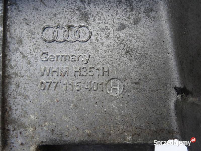 AUDI A8 D2 OBUDOWA PODSTAWA OLEJU 077115401H Przemęt