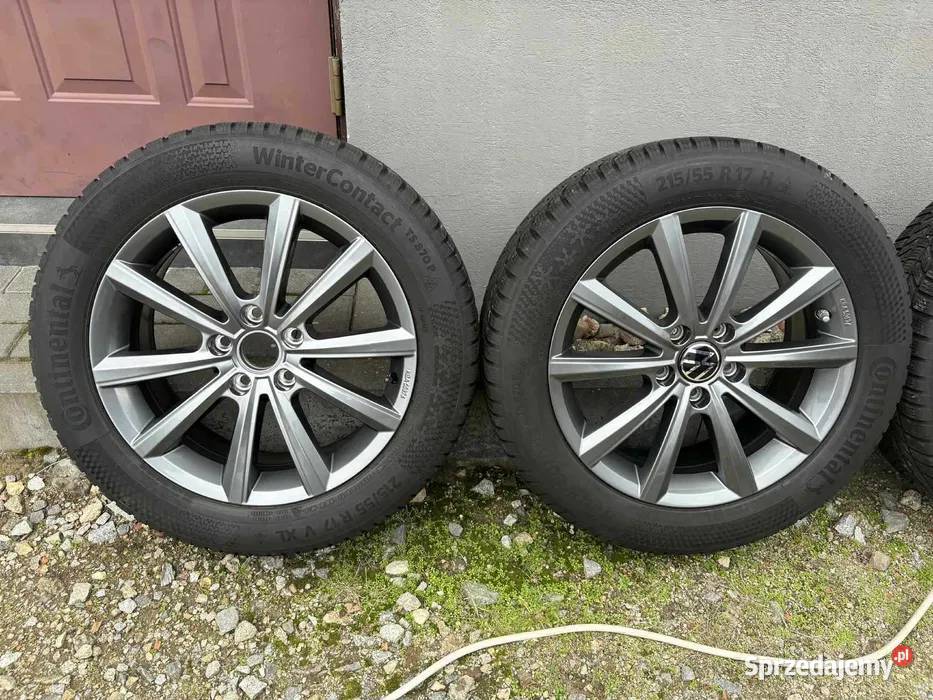 Oryginalne felgi Audi Skoda VW Passat 17 łódzkie Wieluń
