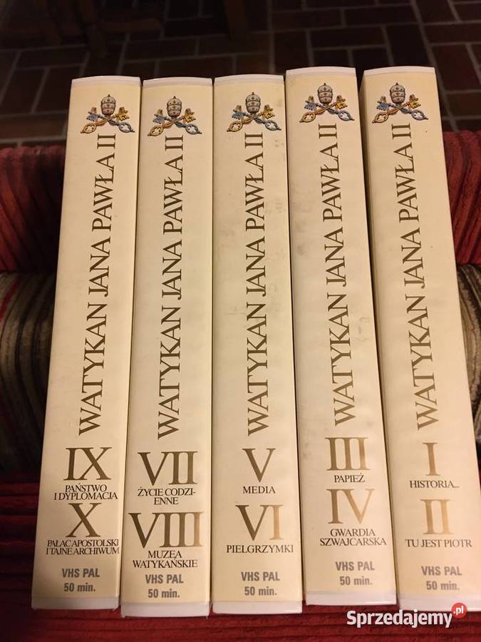Jan Paweł II kasety vhs Watykan JPII dokument Filmy Zielonka