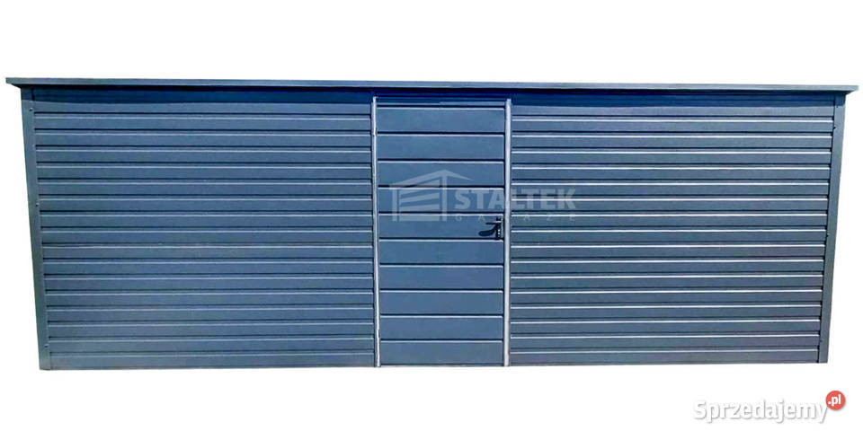 Schowek Domek Ogrodowy 6x3m Drzwi Antracyt dach Żnin