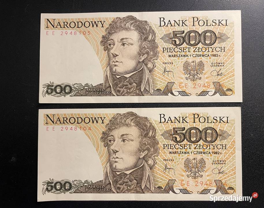 Stare dwa banknoty kolekcjonerskie