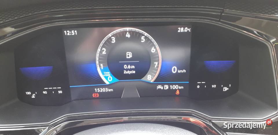 Volkswagen Polo VI 10 VW 2022 lift tsi Virtual elektryczne lusterka łódzkie Łódź