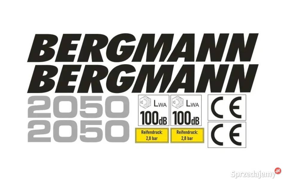 Naklejki oklejenie BERGMANN 2050 Zamiennik sprzedam