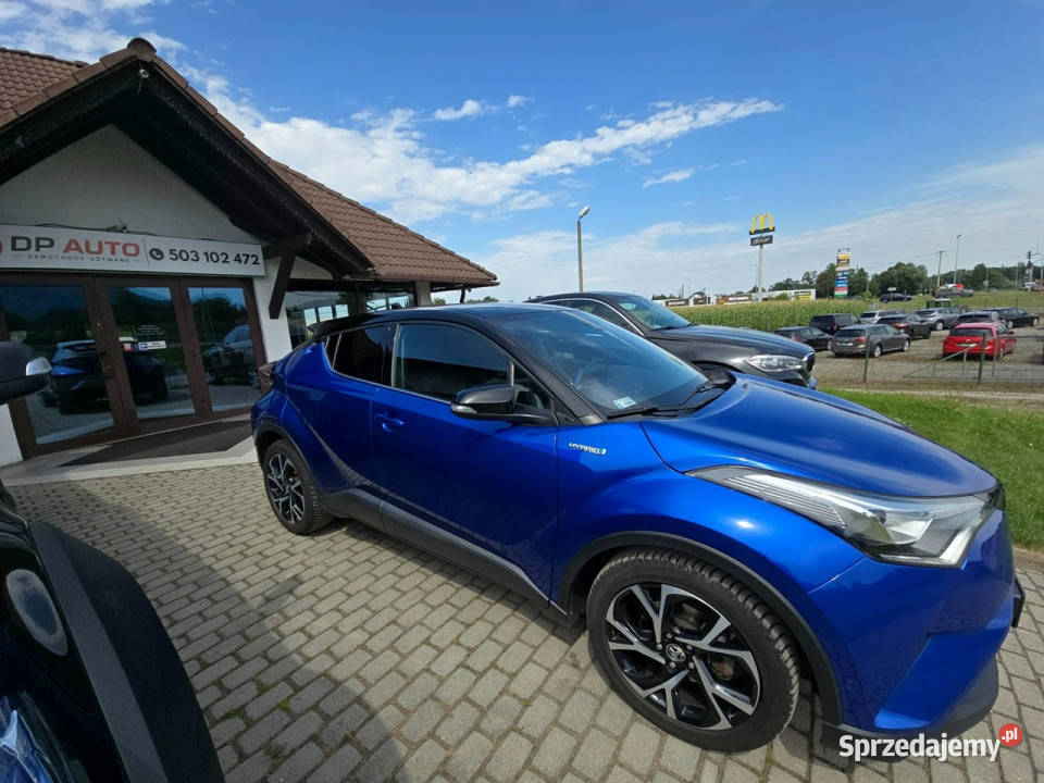 Toyota CHR Układ hybrydowy na gwarancji do 2028 niebieski