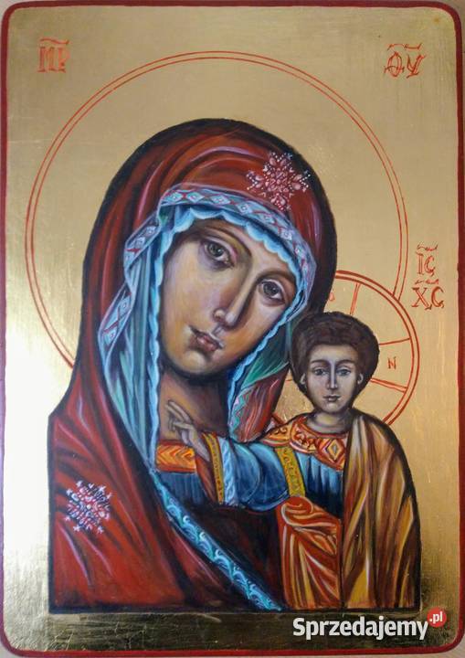 Ikona pisana Zwiastowanie 50 x 50 Szczecin