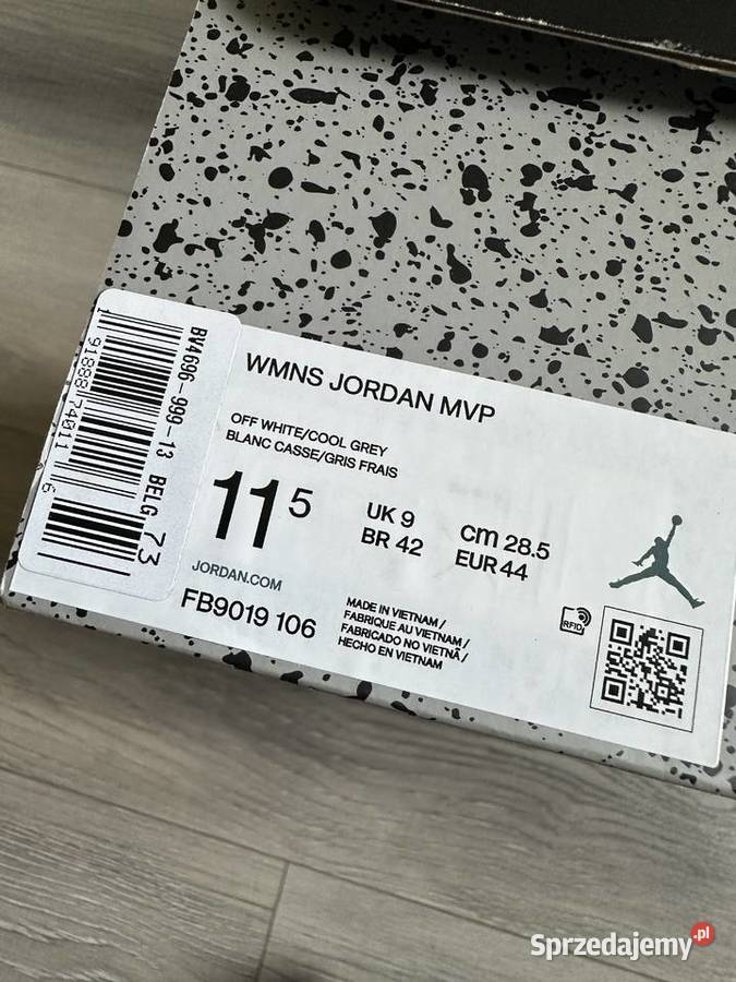 Jordan MVP WMNS FB9019106 sneakersy r 44 nowe Wrocław