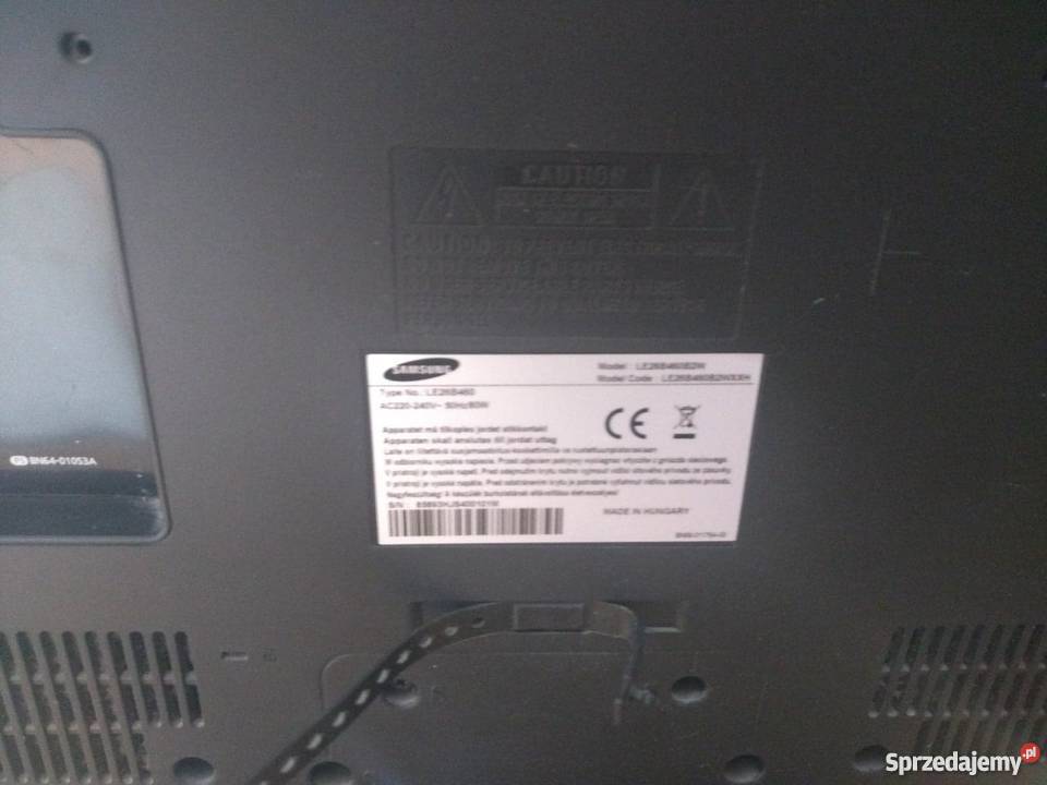 Telewizor Samsung 26 TV i Video pomorskie Tczew