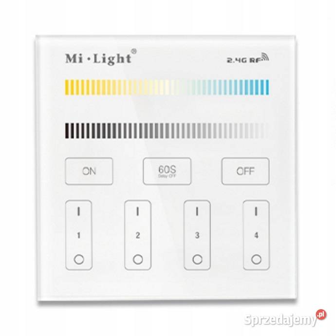 Pilot naścienny MiLight B2 86 x 86 x 20 mm 3 V Myszyniec