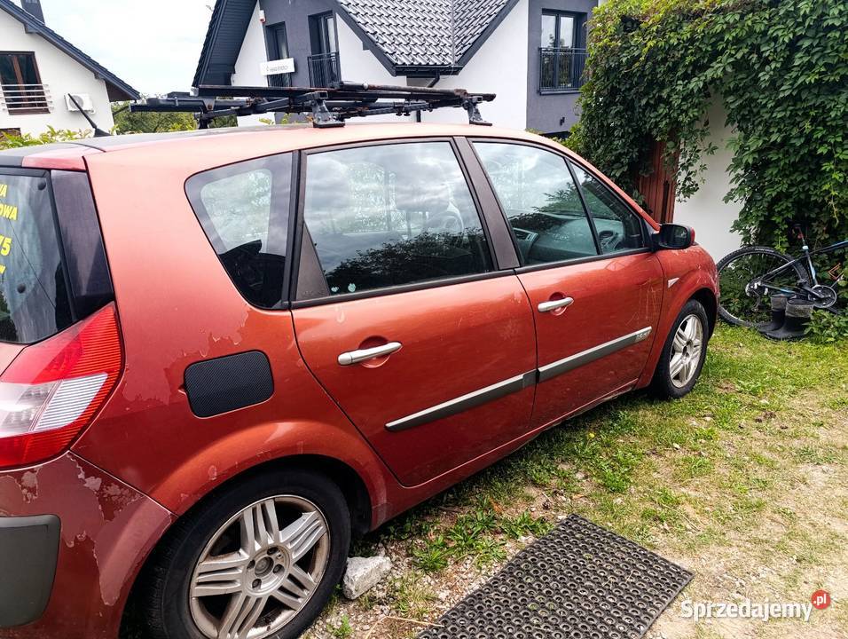 Renault Scenic Renault Scenic II 2 16 benzyna kurtyny powietrzne