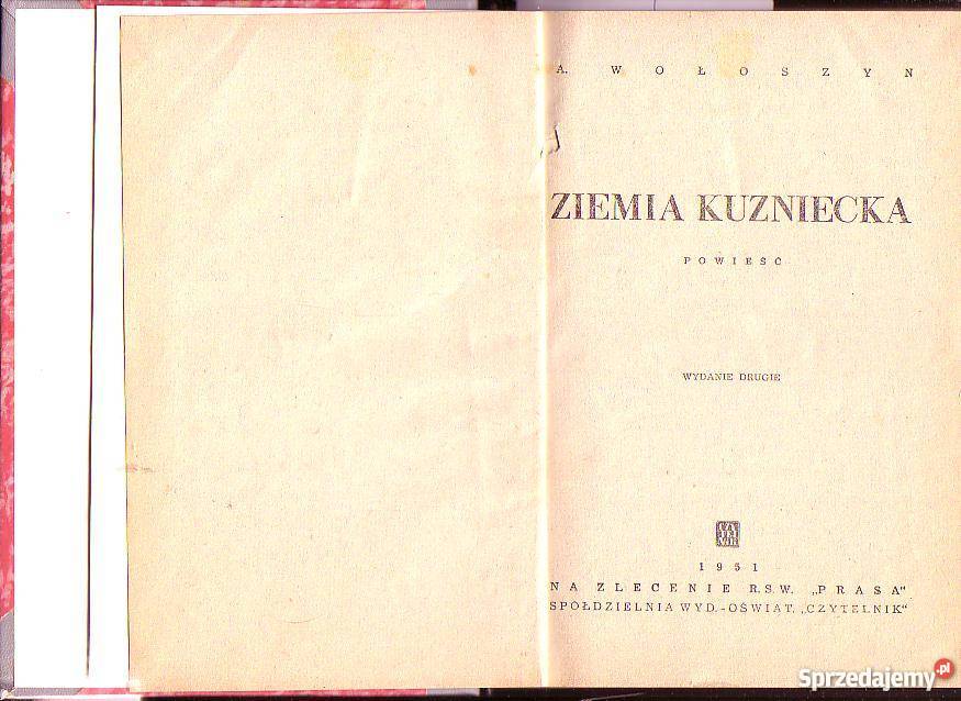 994 ZIEMIA KUŹNIECKA A WOŁOSZYN małopolskie