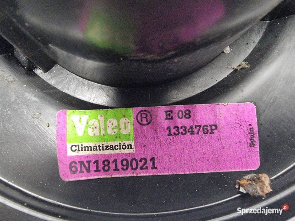 WENTYLATOR KABINOWY VOLKSWAGEN POLO 6N1819021 Lipno