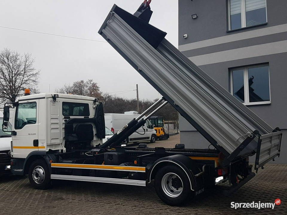 MAN TGL 12220 WYWROT KIPER HAKOWIEC TGL WYWROT pierwszy właściciel Samochody ciężarowe Poręba