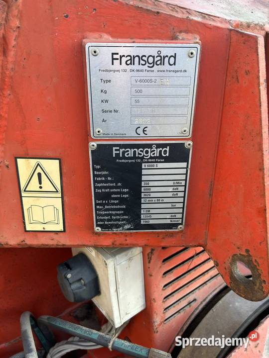 Wyciagarka do lasu pilot sprzedam