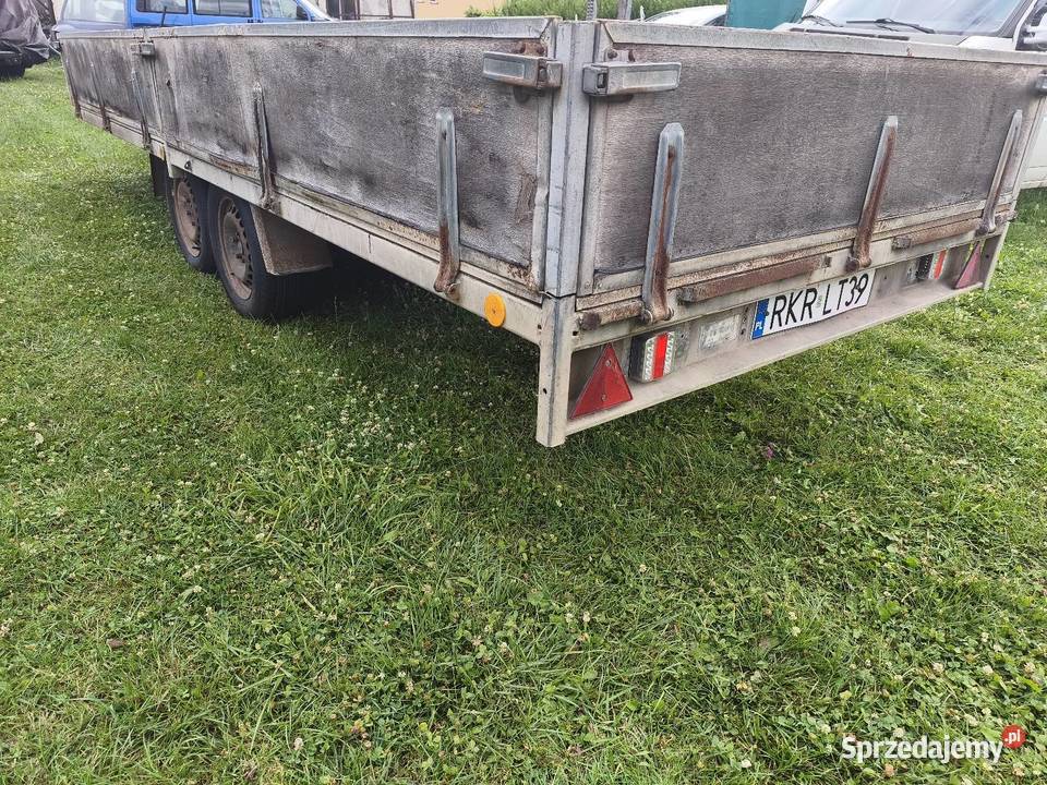 Przyczepa Trebbiner HP DMC 2510 burtowe Burtowe i plandeki Dukla