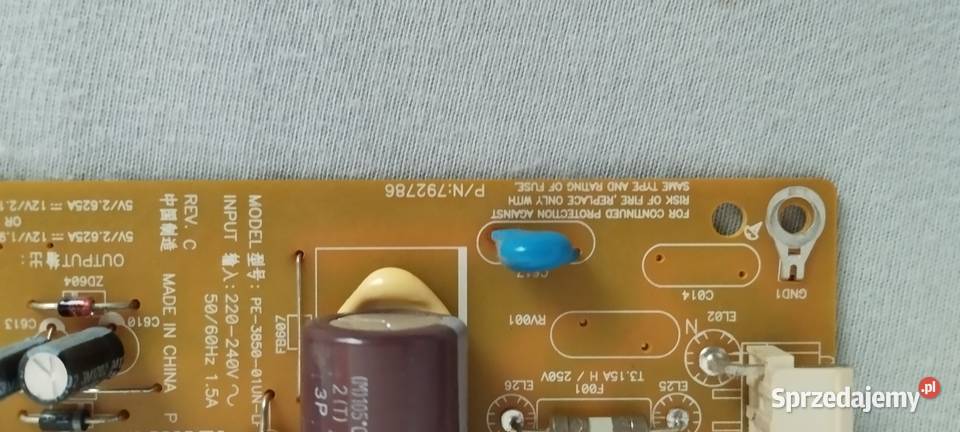 ZASILACZ PE385001UNLF 2400K46M Wolsztyn