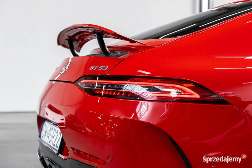 Mercedes AMG GT 53 AMG Salon Polska Bezwypadkowy regulowane zawieszenie Węgrzce