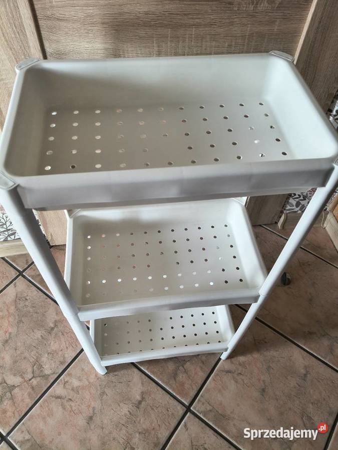 Regał biały plastikowy Ikea zachodniopomorskie Szczecin