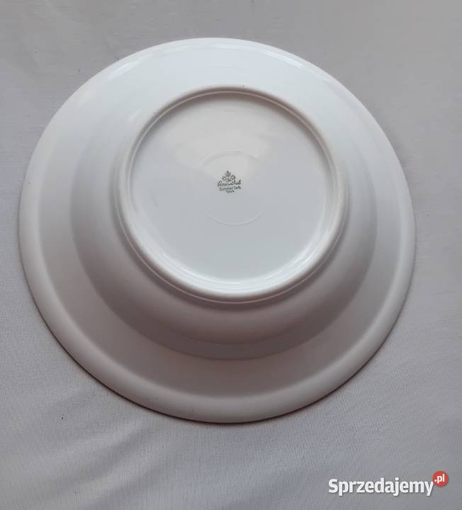 Talerz głęboki kantynowy Rosenthal 1944 r III wielkopolskie Koźminek