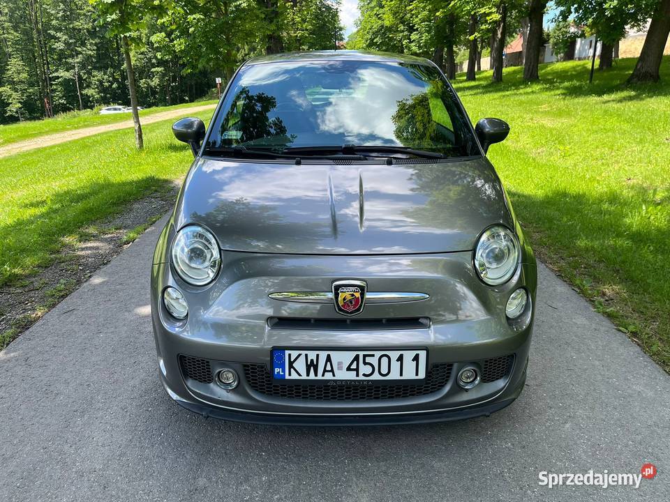Abarth 595 Turismo lakier metallic Kalwaria Zebrzydowska