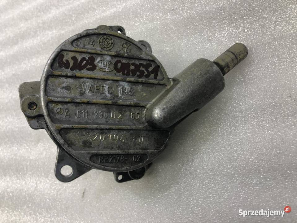 POMPA VACUM MERCEDES SPRINTER W903 6112300265 sprzedam