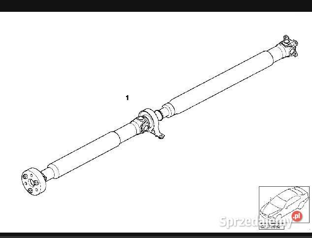 Wał napędowy BMW E46 316 318 M43 162 osobowe Jasło
