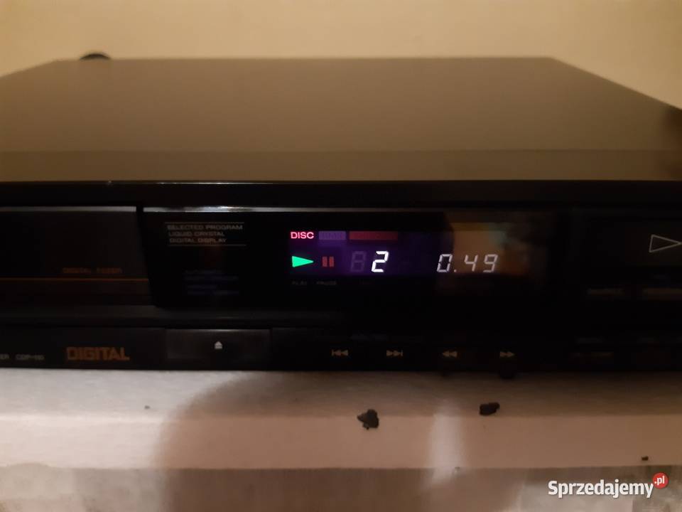 odtwarzacz CD Sony CDP110 Audio Poznań