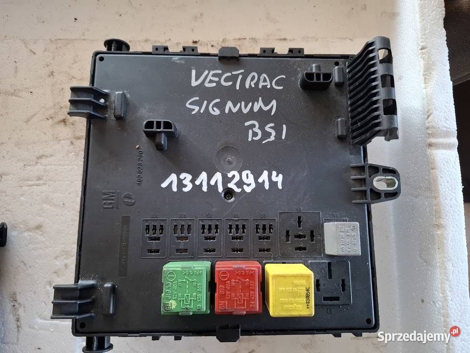 OPEL VECTRA C SIGNUM skrzynka bezpieczników Kielce sprzedam