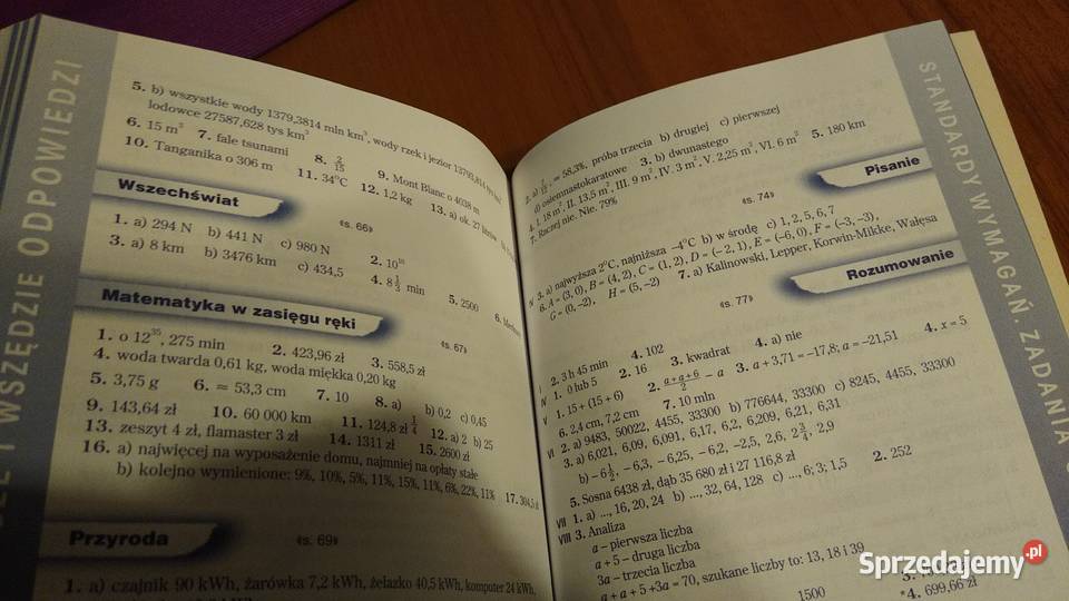 Matematyka wokół nas sprawdziany 6 Helena