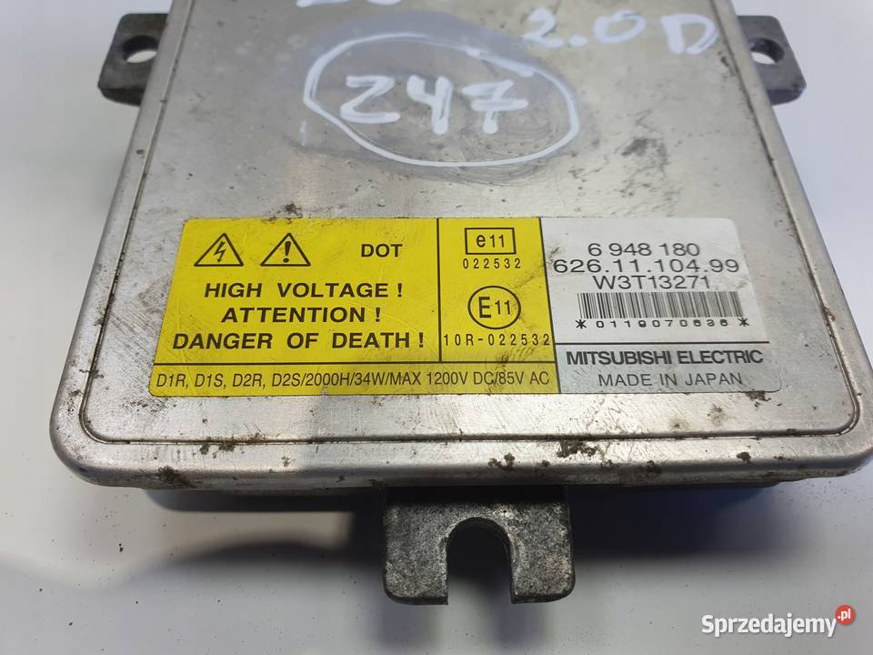 Przetwornica Volvo S80 II V70 III 6948180 Rudka sprzedam