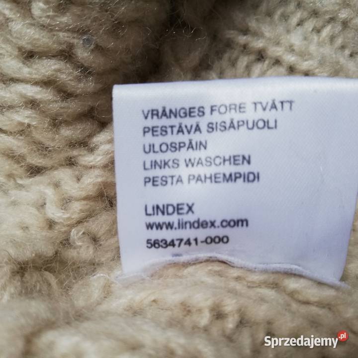 sweter sweterek Lindex narzutka cardigan M 38 Bez wzoru Zakole-Wiktorowo