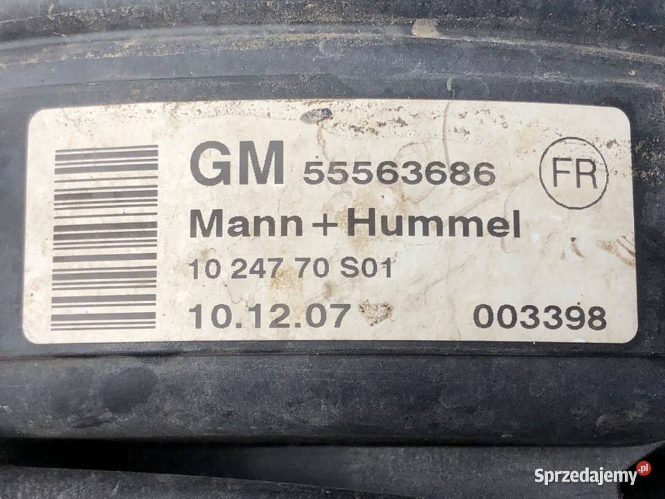 KOLEKTOR SSĄCY ALFA 159 55563686 18 140 0512 sprzedam