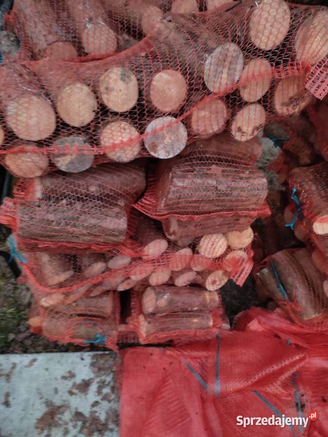 Drewno opałowe kominkowe do wędzenia workowane Kalisz
