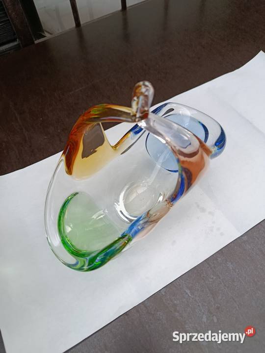 Koszyk szkło artystyczneProjRozinek Porcelana i szkło Porcelana i szkło Warszawa