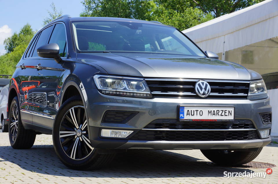 Volkswagen Tiguan 20 TDI CR 190 4x4 Virtual LED lakier metallic Nowy Sącz