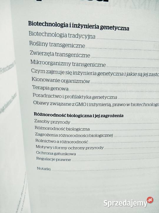 Ćwiczenia operon biologia ponadgimnazjalne mazowieckie Warszawa