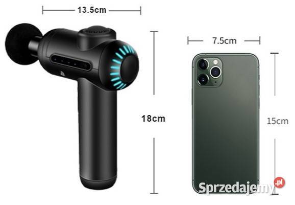 MINI PISTOLET DO MASAŻU MOCNY MASAŻER GUN Urządzenia