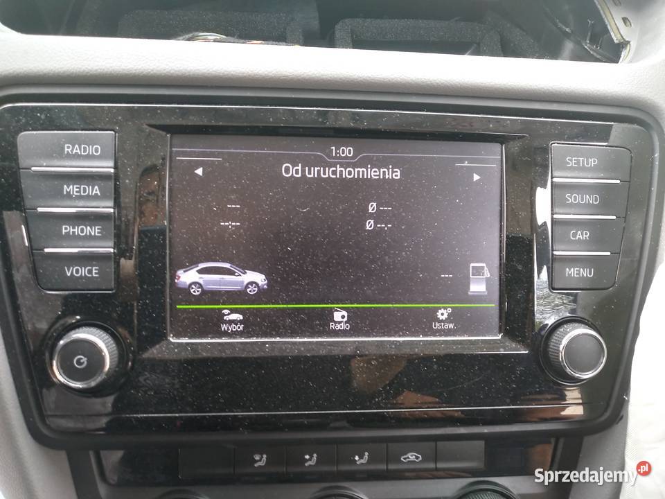 SKODA OCTAVIA III radio 5E0 RAPID FABIA czytnik Nawigacje fabryczne Dębno