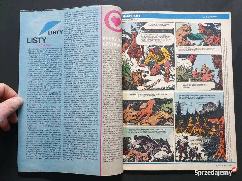 Magazyn Opowieści Rysunkowych Relax zeszyt 14 Gdynia