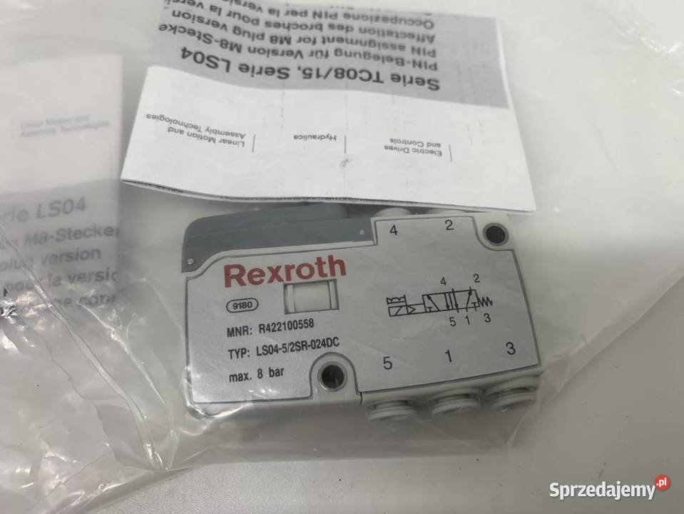 Rexroth R422100558 Pneumatic Valve Warszawa sprzedam